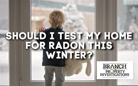 Although i became aware of radon several years ago, i didn't i recommend that document as essential reading for anyone installing their own system. Should I Test My Home for Radon this Winter? - Branch ...