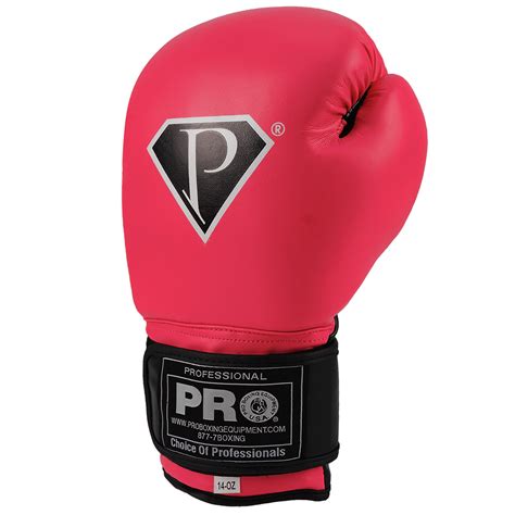 Pro Boxing Gloves Rose Red Deluxe Series Pro Boxing Equipment