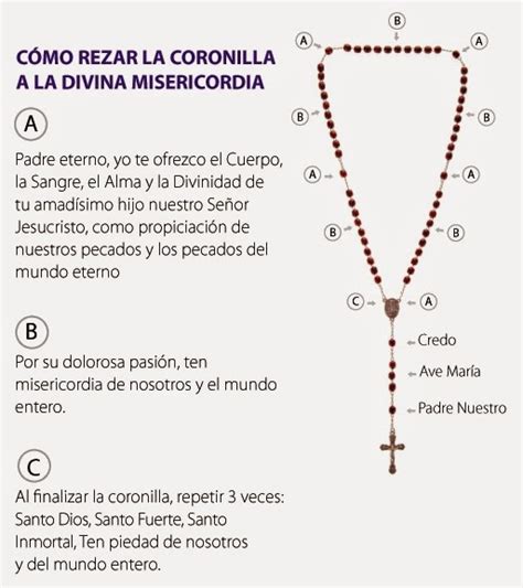 ¿cómo Se Reza La Coronilla De La Divina Misericordia