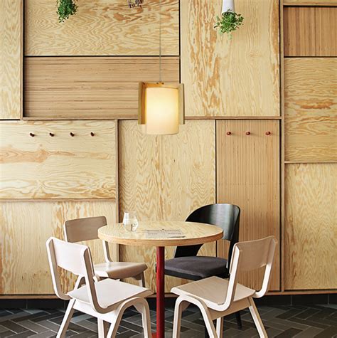 Pin by Ninda Ajriya on Space: Cafe / Bar / Restaurants | Plywood design