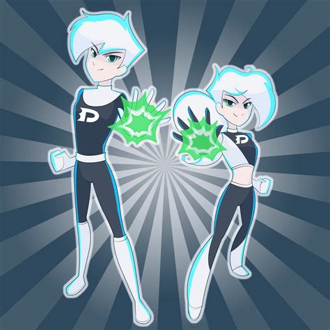 Danny and Danni Redraw : r/dannyphantom