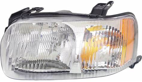 Headlight For 2001-2004 Ford Escape Driver Side w/ bulb | eBay