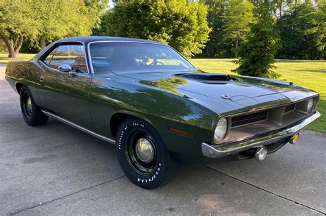 1970 Plymouth Hemi Cuda 4 Speed For Sale On Bat Auctions Closed On