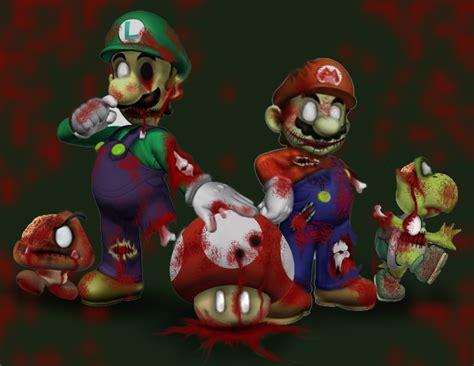 Zombie Mario Bros Video Game Characters Mario Characters Game