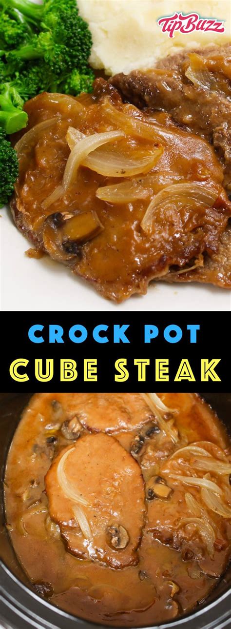 Crock Pot Cube Steak Recipe