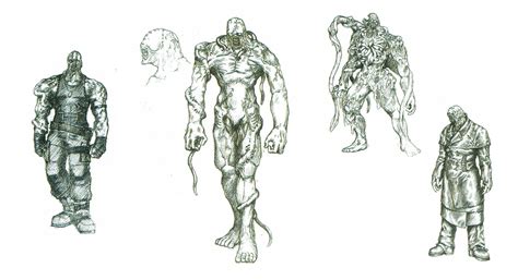 Nemesis Residel Evil Marvel Vs Capcom Art Gallery Page 2