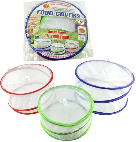 Pop Up Food Covers 3pk