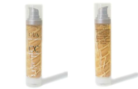 Yellowness, spots, and uneven skin tone are supposed to be reduced after just 4 … Olay White Radiance CC Cream Moisturizer w/ SPF 15 in ...