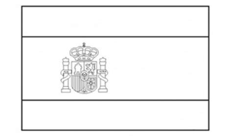 Flag Of Spain Coloring Page - Coloring Home