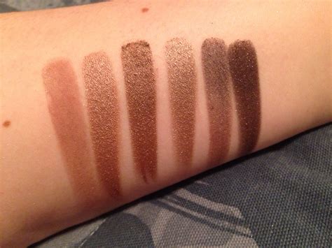 Urban Decay Naked Palette Swatches Last Colours Print Tattoos