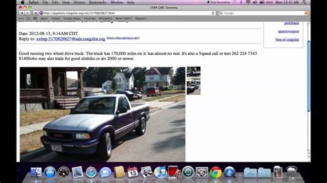 Did you scroll all this way to get facts about madison cars? Craigslist Oshkosh Wisconsin Used Cars and Trucks - For ...