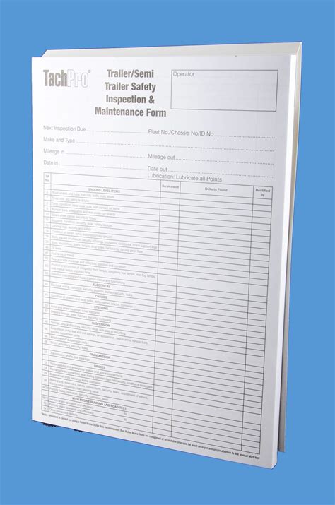 The page template for the new owl site does not include contributors' names or the page's last edited date. Trailer Safety Inspection Maintenance Report Form