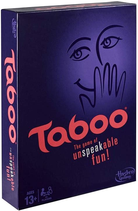 Taboo Game Hasbro