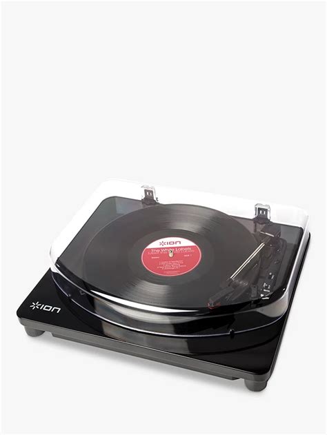 Ion Air Lp Usb Turntable With Bluetooth Black