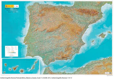 Archivoespana Peninsula Iberica Baleares Y Canarias 2013 Imagen 16824