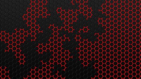 3840x2160 Black And Red Hexagon 4k Wallpaper Hd Artist 4k