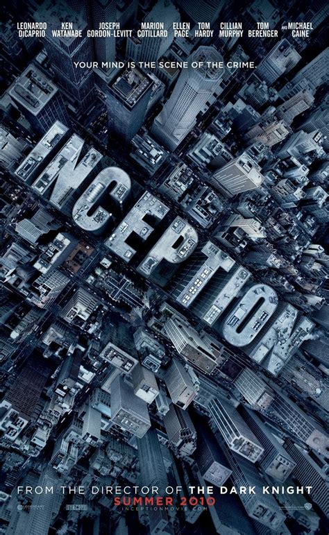Inception Best Movie Posters Inception Movie Poster Inception Movie