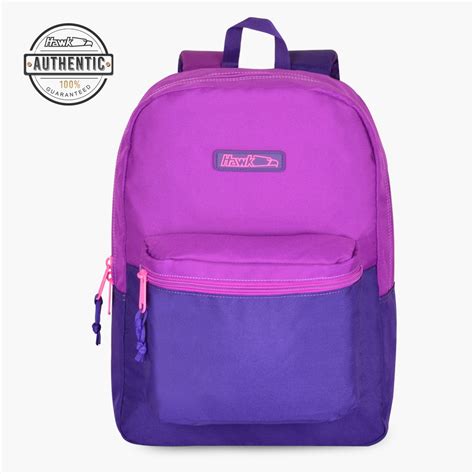 Hawk 4897 Backpack Purpleneon Pink Shopee Philippines