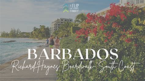 richard haynes boardwalk south coast barbados youtube