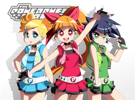Powerpuff Girls Anime Fan Art