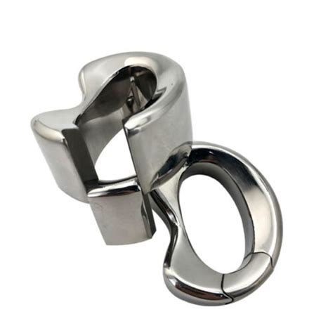 Male Ball Stretcher Weight Stainless Steel Enhancer Chastity