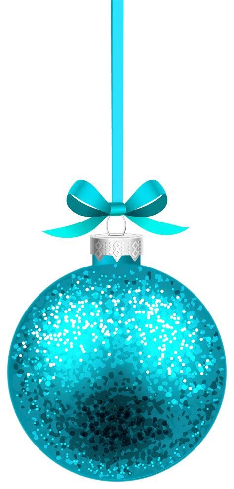 Blue Christmas Hanging Ball Png Clipart Image Gallery Yopriceville