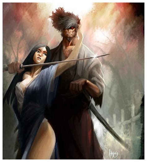 Samurai And Geisha By Hifarry On Deviantart