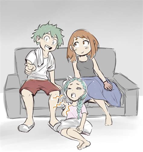 Pin By Dilly Tante On Midoriya Izukudeku And Uraraka