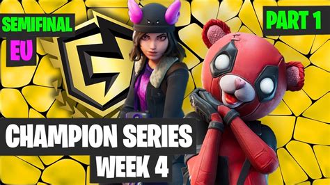 Thursday marks the weekly refresh of challenges in fortnite: Fortnite Champion Series Week 4 EU Semifinal Part 1 ...