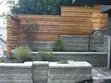 Wood Fence On Top Of Brick Wall Pictures