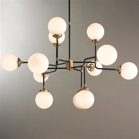 Mid Century Parlor Chandelier Shades Of Light