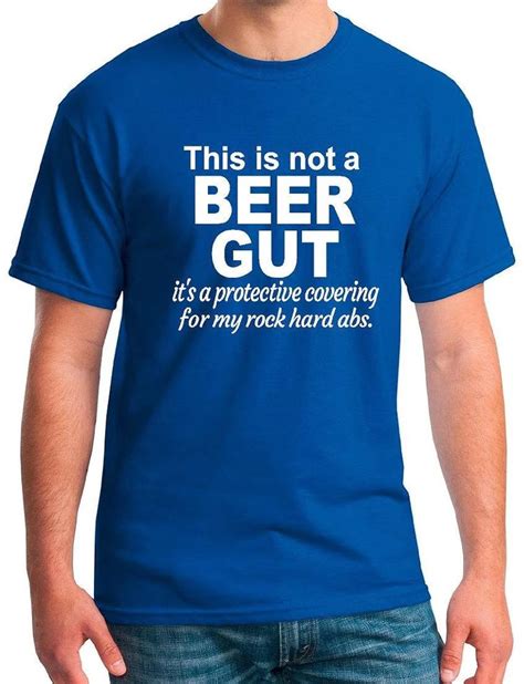 Funny Beer Shirts This Is Not A Beer Gut Unisex Tee In 2022 Funny