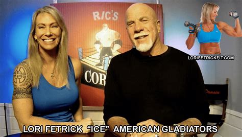 Lori Fetrick Ice From American Gladiators On Rics Corner Muscle
