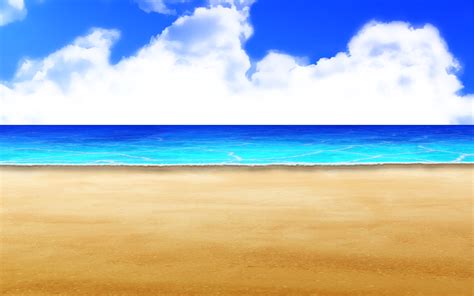 Background Anime Styled Beach Type By Akiranyo On Deviantart