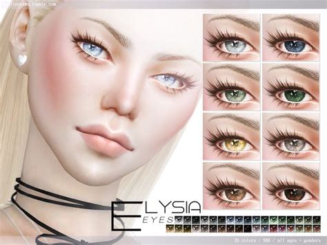 Pralinesims Elysia Eyes N86 Sims 4 Sims 4 Cc Eyes Sims