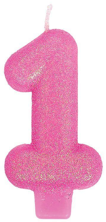 Glitter Candle Pink 1 1 Ct Glitter Candles Glitter Candles