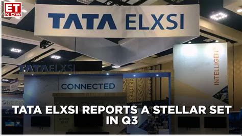 Tata Elxsi Gains 15 On The Back Of An All Round Beat In Q3