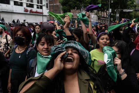 La marcha por la despenalización del aborto en Ciudad de México en