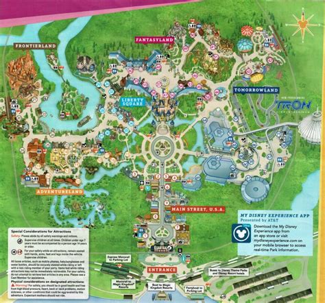 August 2021 Disney World Magic Kingdom Map 1500x1400 1 768x717 