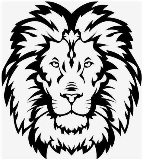 Pin By Inna Seleznyova On Plotter Lion Silhouette Lion Stencil Lion