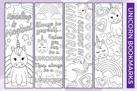 Cute Coloring Pages Printable Bookmarks Free