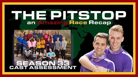 The Pitstop Amazing Race Season 33 Cast Assessment With Will And James Youtube