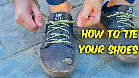 Youve Been Tying Your Shoes Wrong Youtube