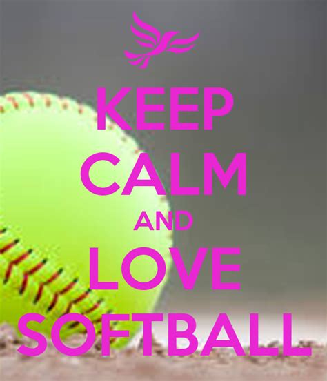 Keep Calm And Love Softball Keep Calm And Carry On Image Generator