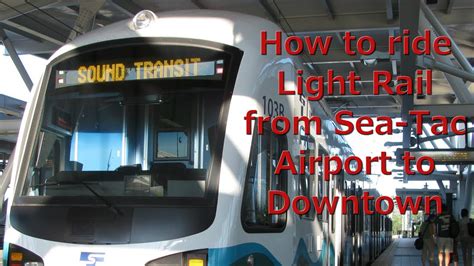 Seattle Light Rail Map Airport To Downtown Maps Catalog Online