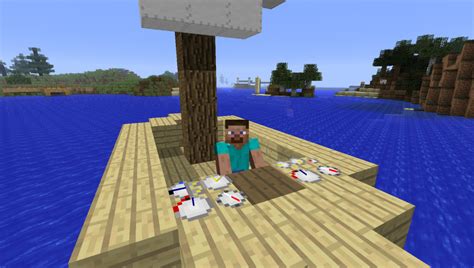 Boat Mod For Minecraft