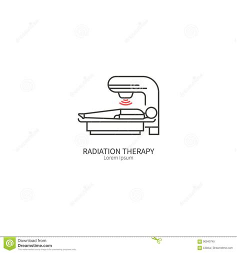Radiation Therapy Logo Stock Vector Illustration Of Graphic 90940745