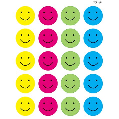 Happy Faces Stickers Tcr1274 Teacher Created Resources