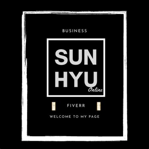 Make You A Logo By Sunhyu Fiverr
