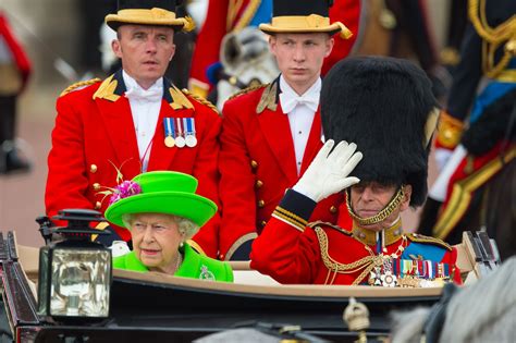 The Duke Of Edinburgh Visits The 1st Battalion Grenadier Guards The